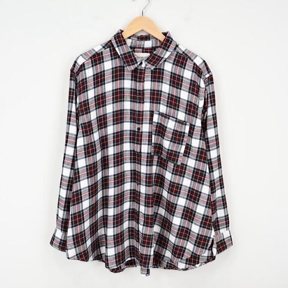 Abercrombie & Fitch Tops - Abercrombie & Fitch Soft A&F Collection Plaid Flannel  Multicolor Size XXL